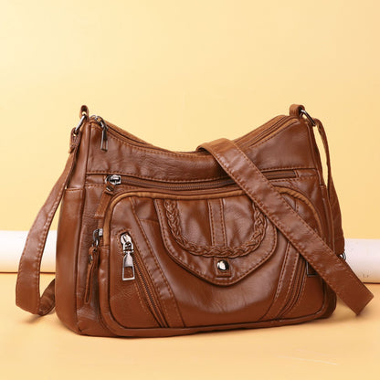 Bolso de piel suave 100% a la moda