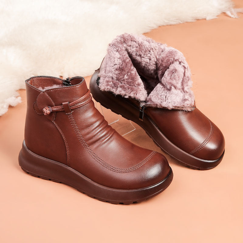 Botines de Mujer con Forro Cálido