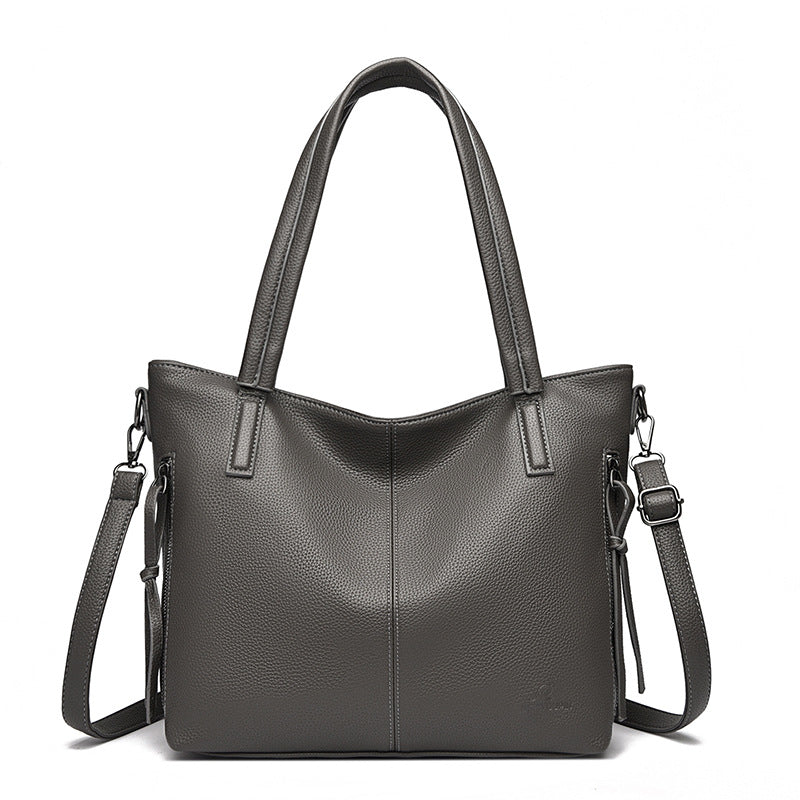 Bolso de Mano y Hombro de Piel Suave para Mujer
