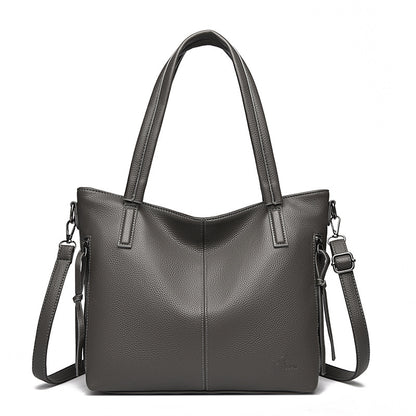Bolso de Mano y Hombro de Piel Suave para Mujer