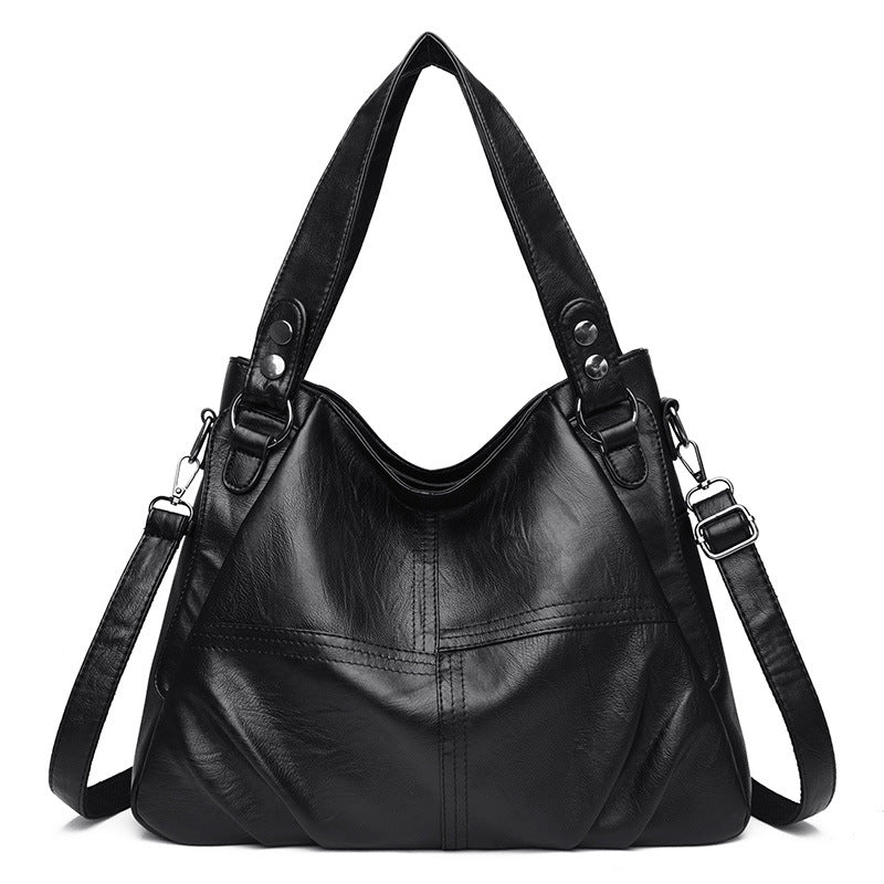 100% Bolso de piel de gran capacidad
