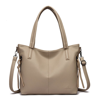 Bolso de Mano y Hombro de Piel Suave para Mujer