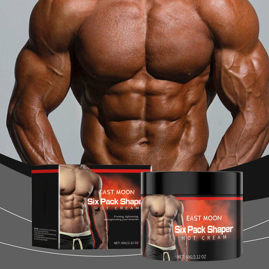 Crema de masaje para tonificar los músculos masculinos