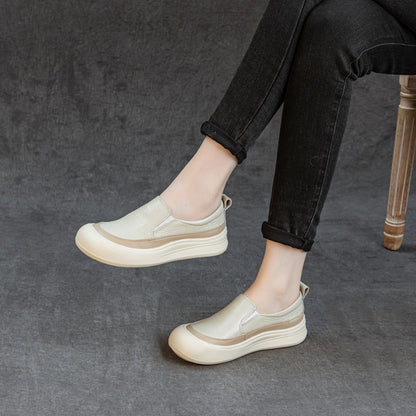 Zapatos de suela blanda 100% piel de vaca