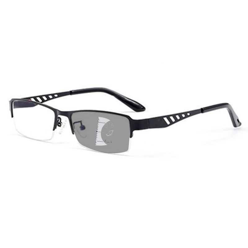 Gafas Multifocales Fotocromáticas Semi-Sin Montura