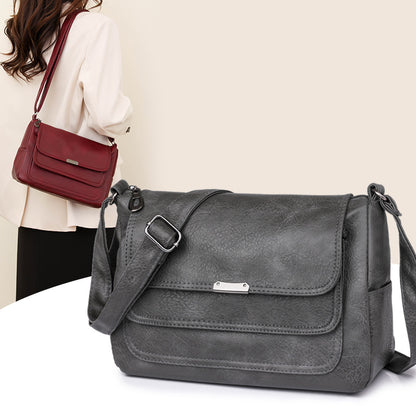 Bolso bandolera de piel suave de alta calidad