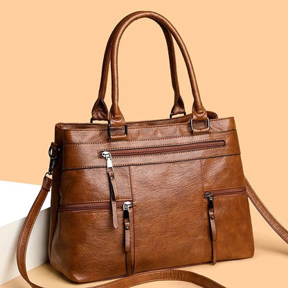 Bolsa para Mujer con Cierres y Amplio Espacio