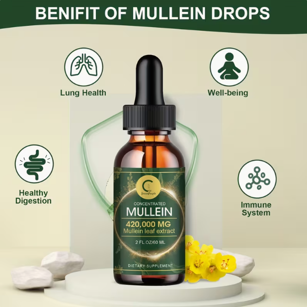 Mullein Drops for Lung Health