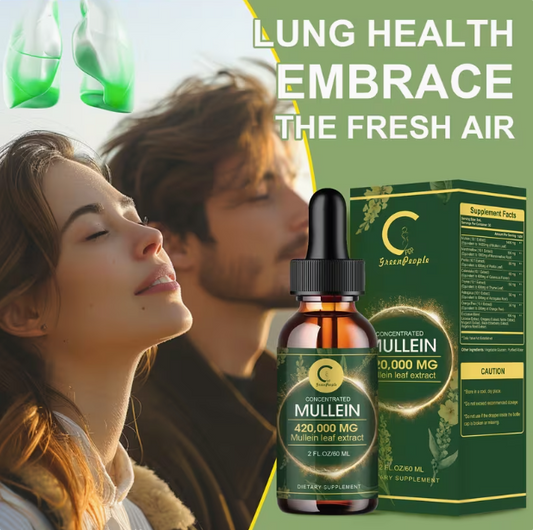 Mullein Drops for Lung Health
