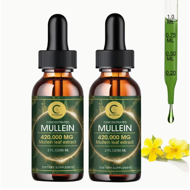 Mullein Drops for Lung Health