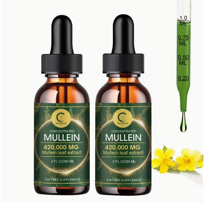 Mullein Drops for Lung Health