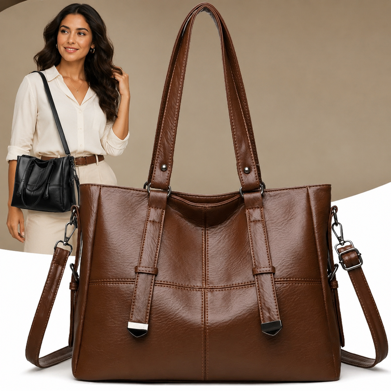 Bolso de trabajo suave y cómodo